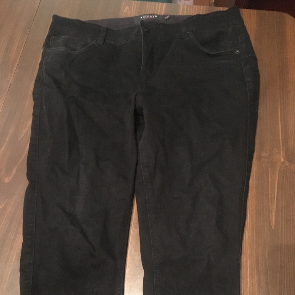 Black bombshell skinny jeans